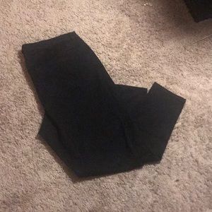 Lane Bryant black jeans mid rise skinny petite 20